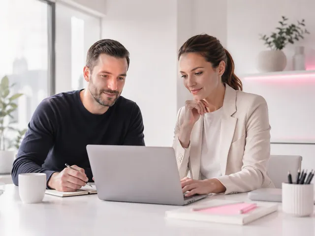 Équipe Clevoxa accompagnant un client sur son site web